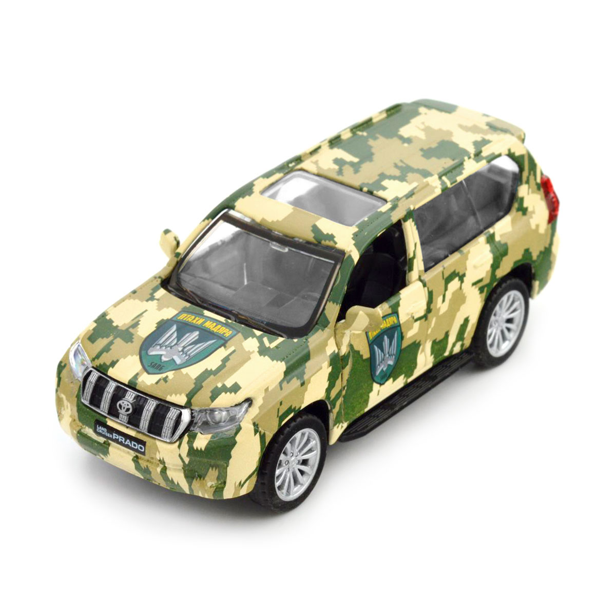 Автомодель «Шеврони Героїв» Toyota Land Cruiser Prado. Птахи Мадяра