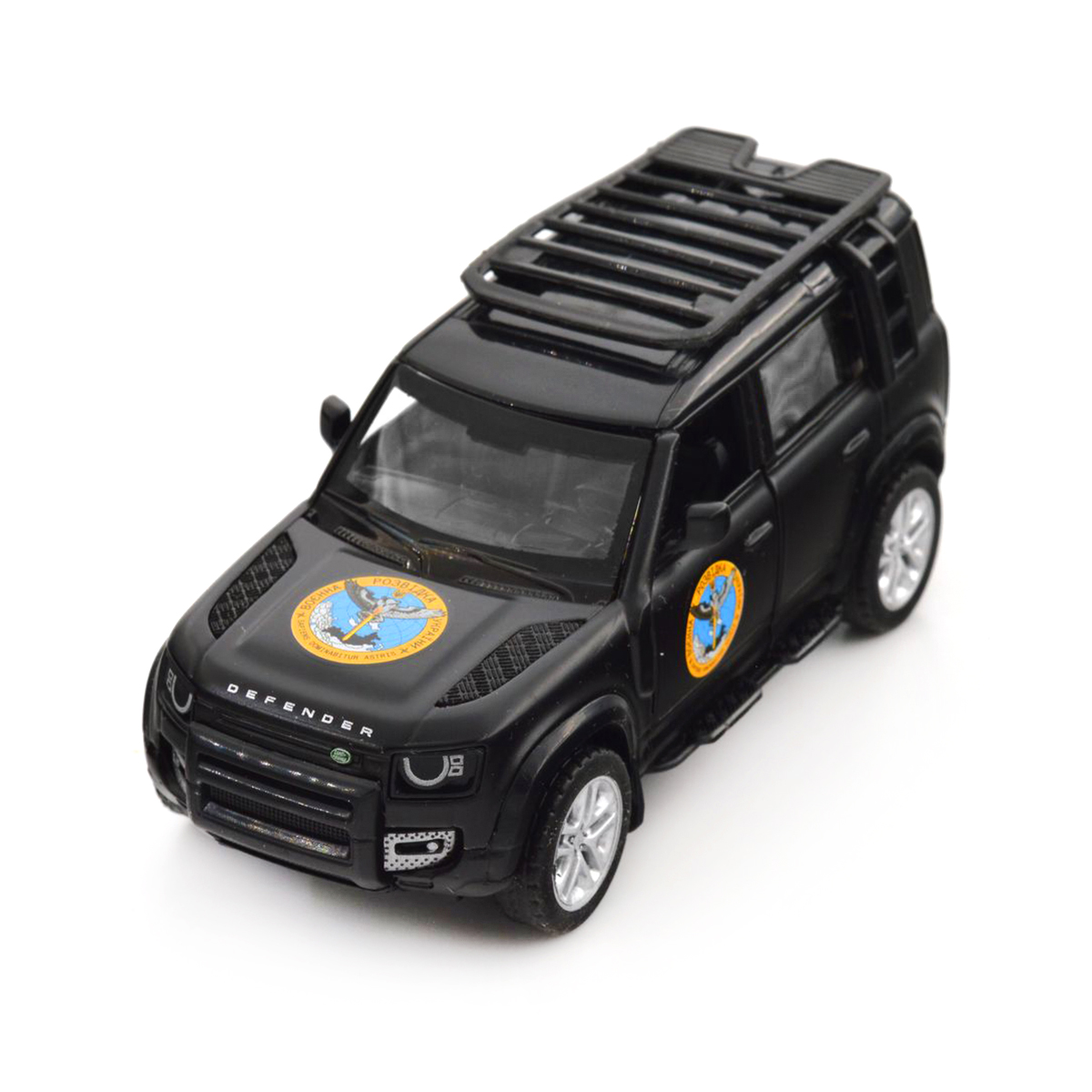 Автомодель «Technodriver» Шеврони Героїв Land Rover Defender 110 ГУР МО