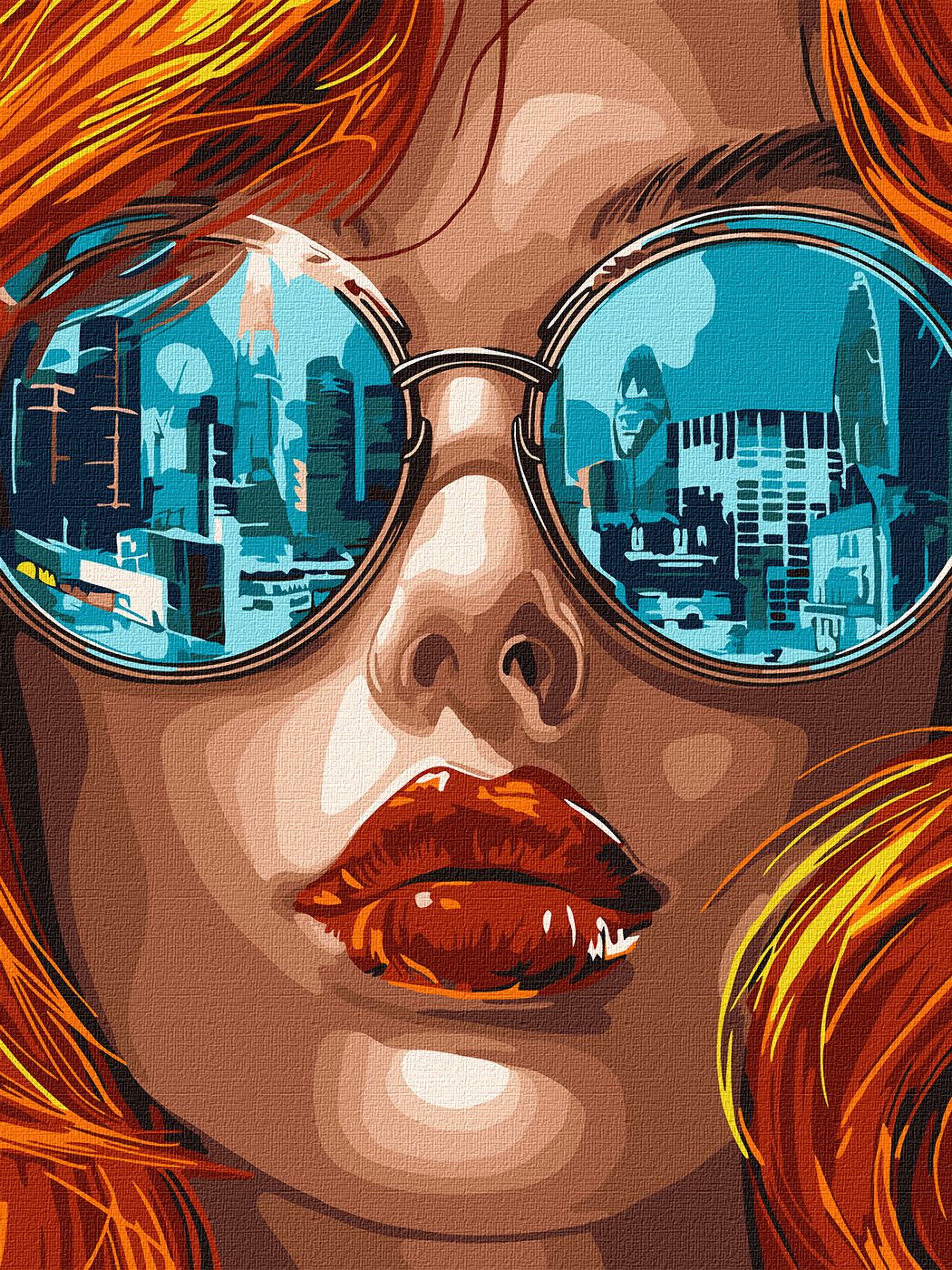 Картини по номерах акрилові «Пейзаж Лондона» 30×40см