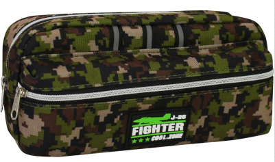 Пенал «Fighter» 1від.2 кишені в слюді