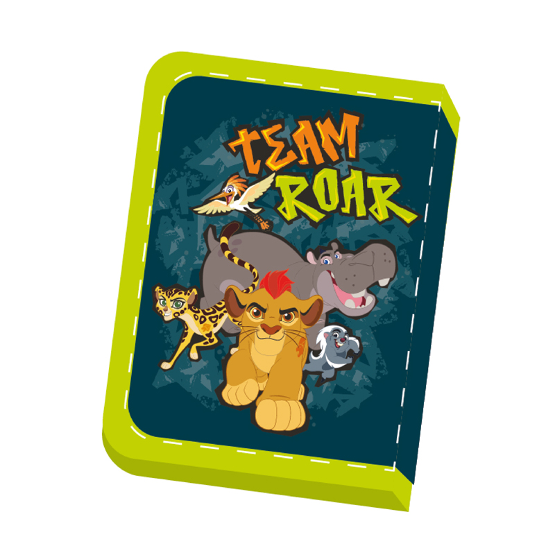 Пенал Disney Lion, 1 відділення, з 2 відворотами, 21×13,5×4см