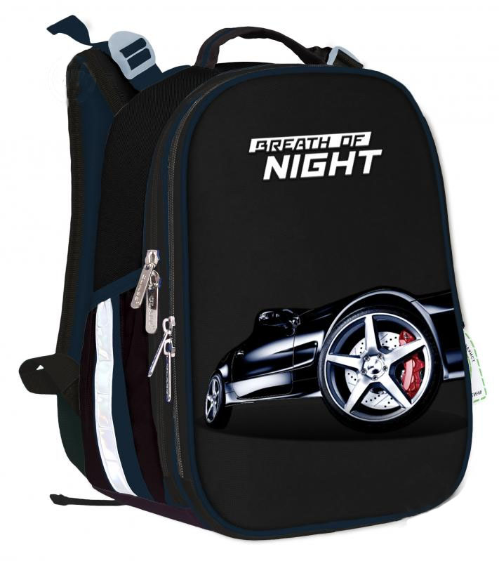 Рюкзак каркасний «School Case Mini» Breath of Night, 2від.2карм, 35×27×16см