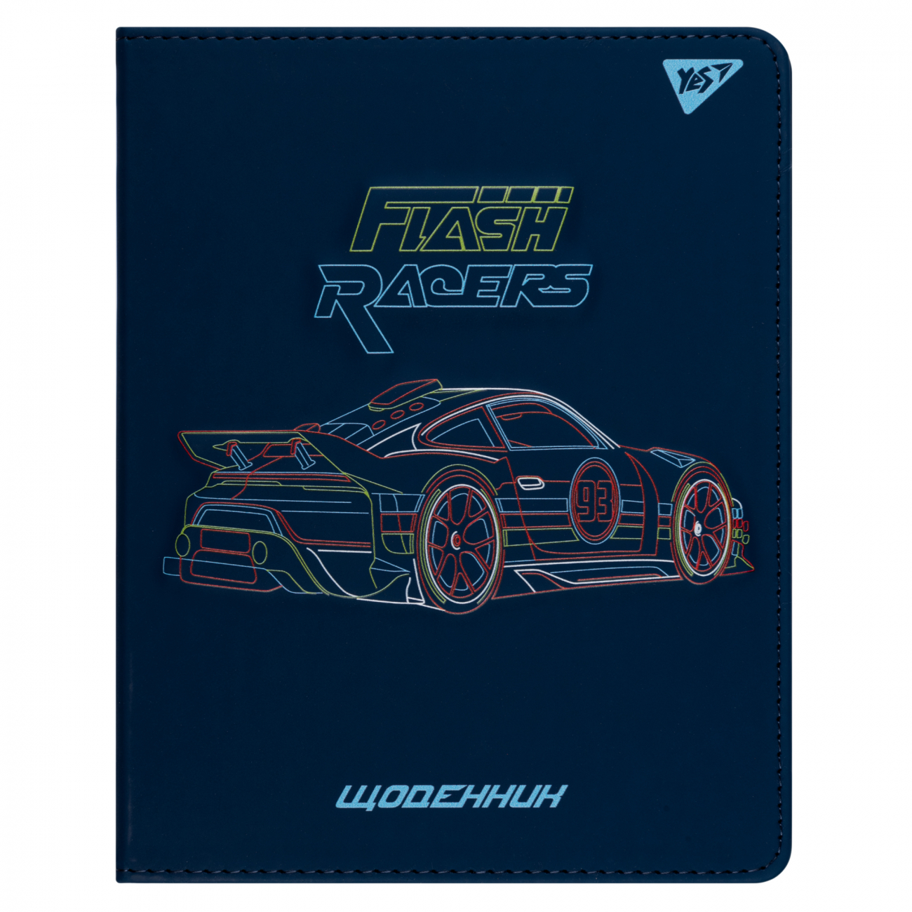 Щоденник шкільний А5 PU Flash racers
