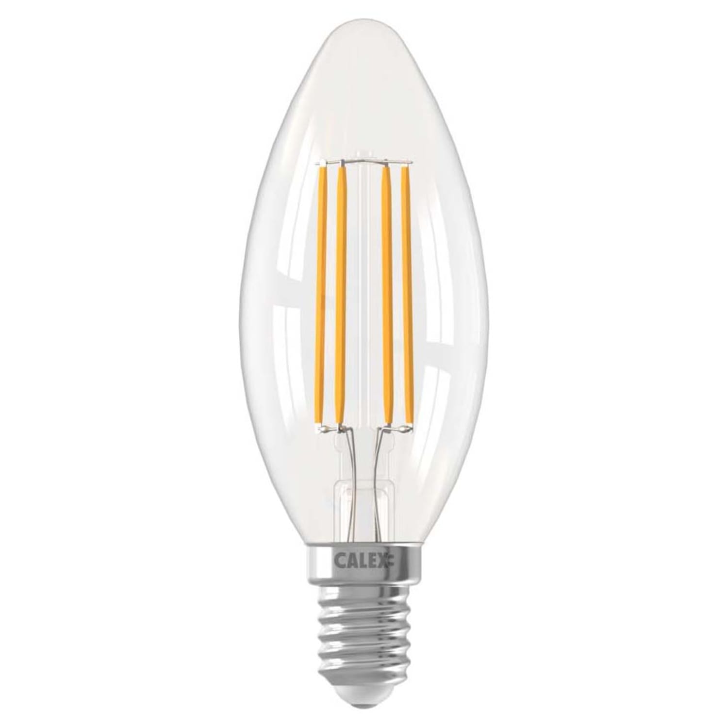 Лампа «Etron Filament Power» прозоре скло LED 1-EFP-1124 C37 12Вт 4200K Е14