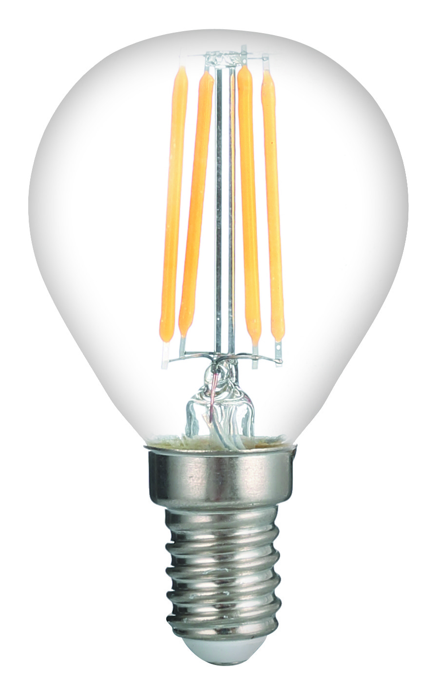 Лампа «Etron Filament Power» прозоре скло LED 1-EFP-1147 G45 12Вт 3000K Е14