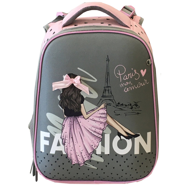 Рюкзак каркасний «School Case» Fashion, 2 відділення, 2карм.39×28×21см