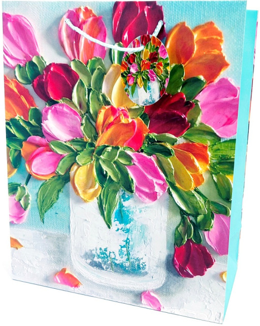 Пакет подарунковий 26×32×12см