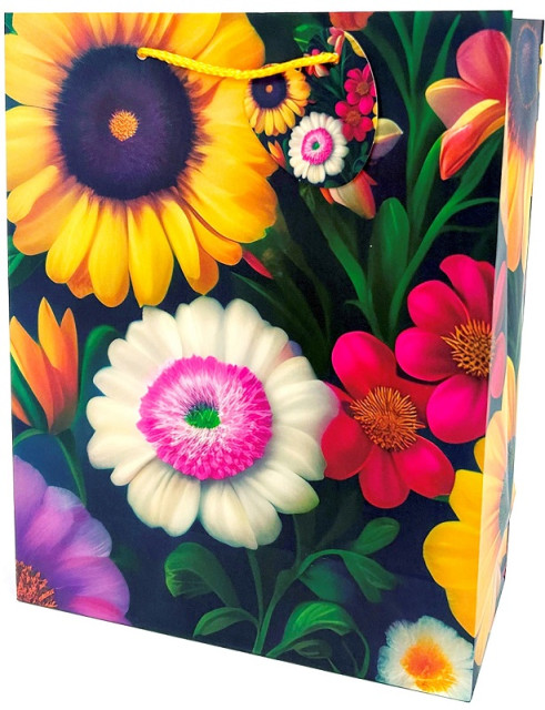 Пакет подарунковий 26×32×12см