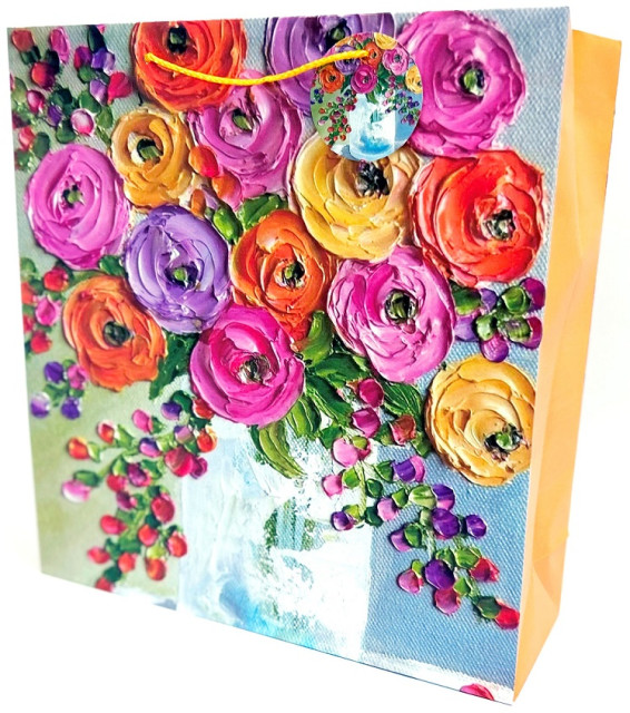 Пакет подарунковий 35×37×12см