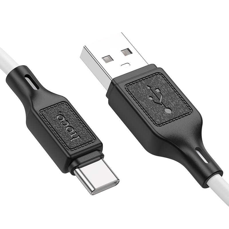 Кабель USB > Type C X90 2.4A 1м 3А white