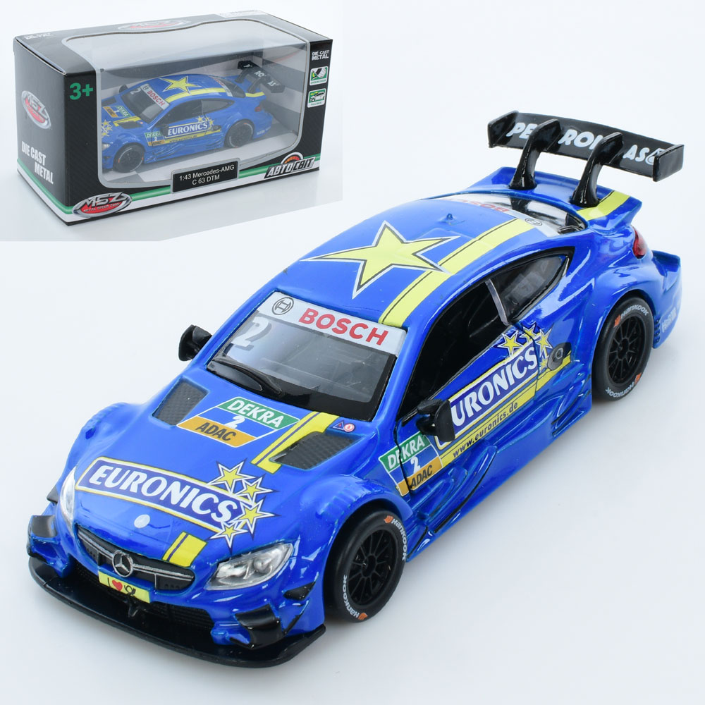 Машина металева інер-а, Mercedes-AMG C63 (1:43) 11см