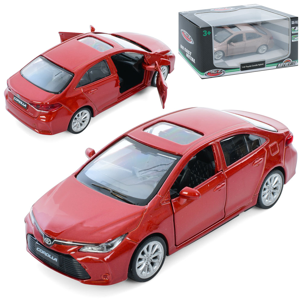 Машина металева інер-а, Toyota Corolla (1:43) 11см