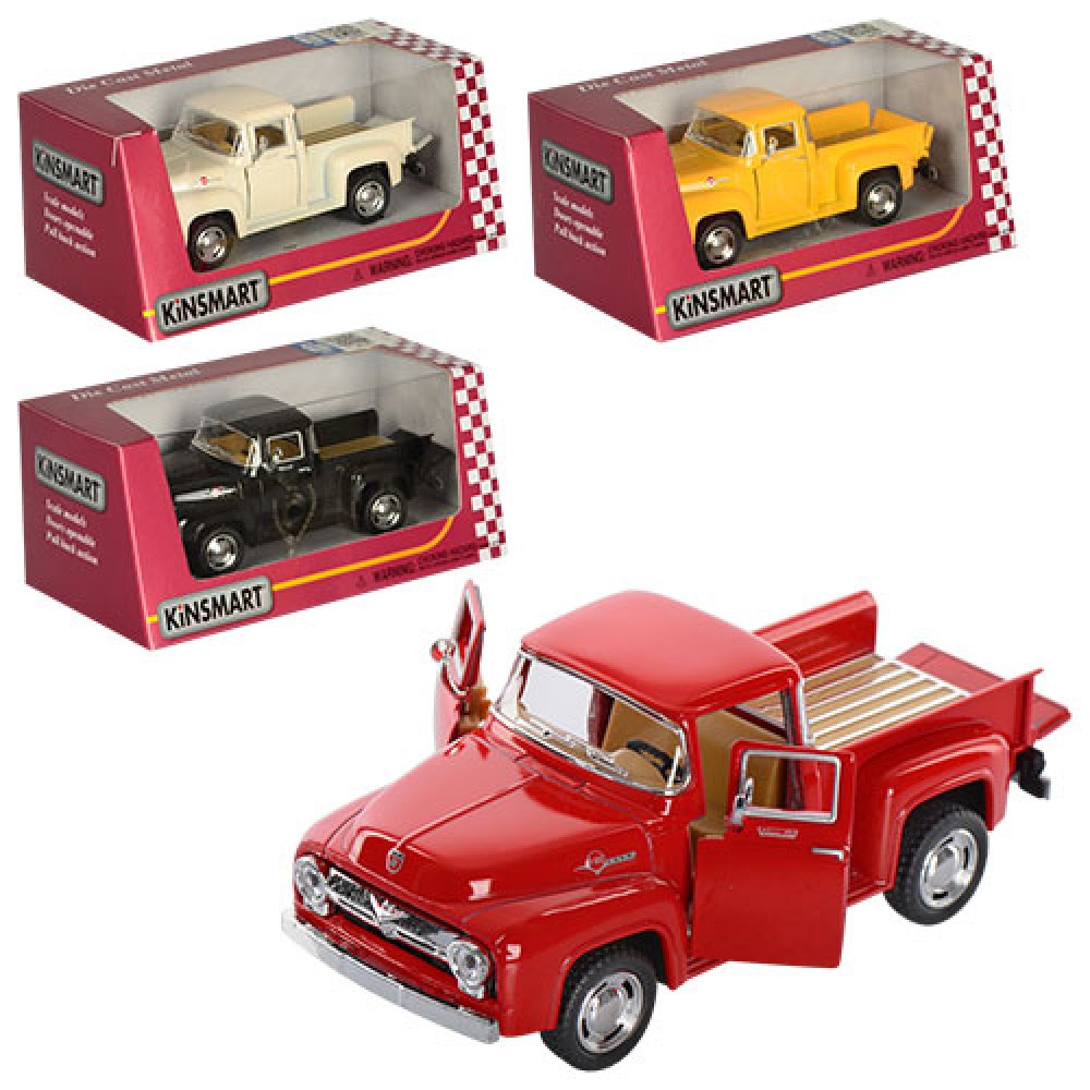 Машина металева Ford F-100 Pickup 1956 (1:38) , в коробці, 16×7×8,5см