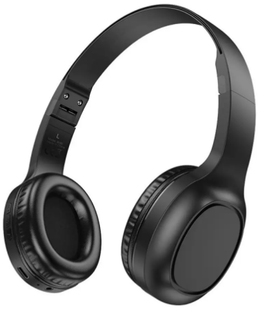 Навушники W46 BT black+мікрофон