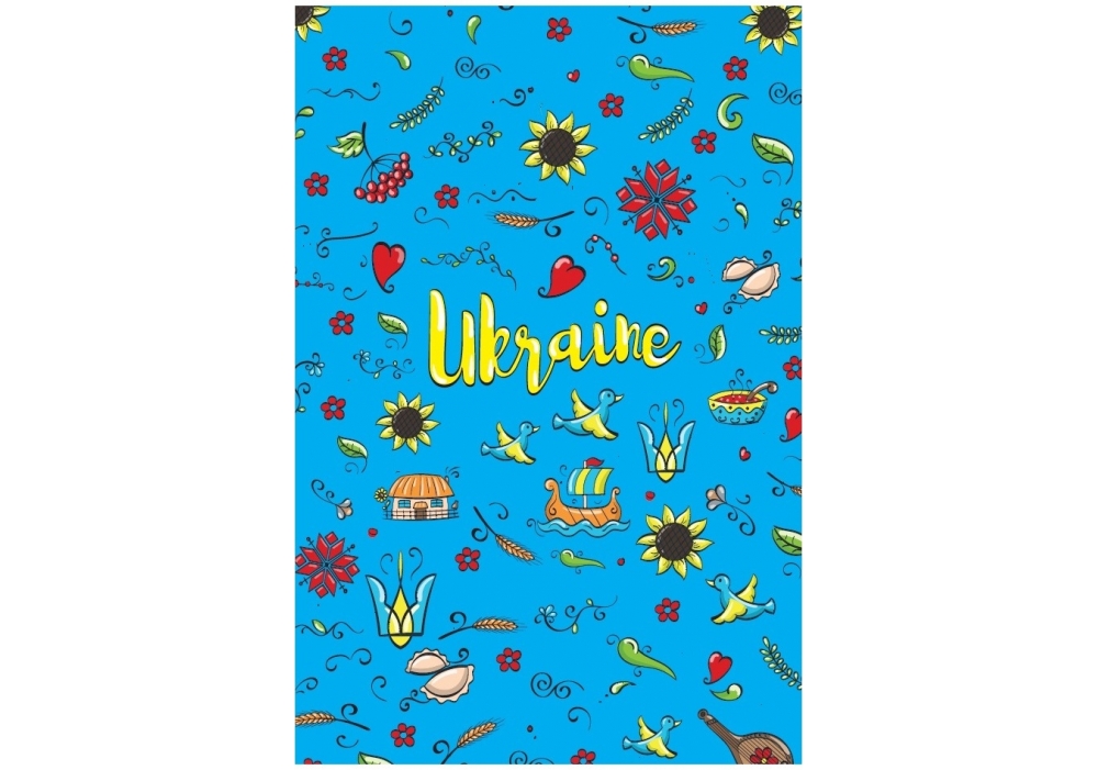 Блокнот А5 80 аркушів клітинка UA