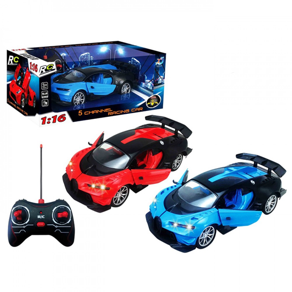 Машина RK (1:16) 27см, акум., USB зарядне, відкрив. двері, в коробці, 32×21×13см