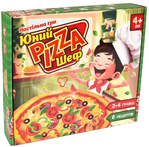 Гра настільна «Юний Pizza Шеф» в коробці