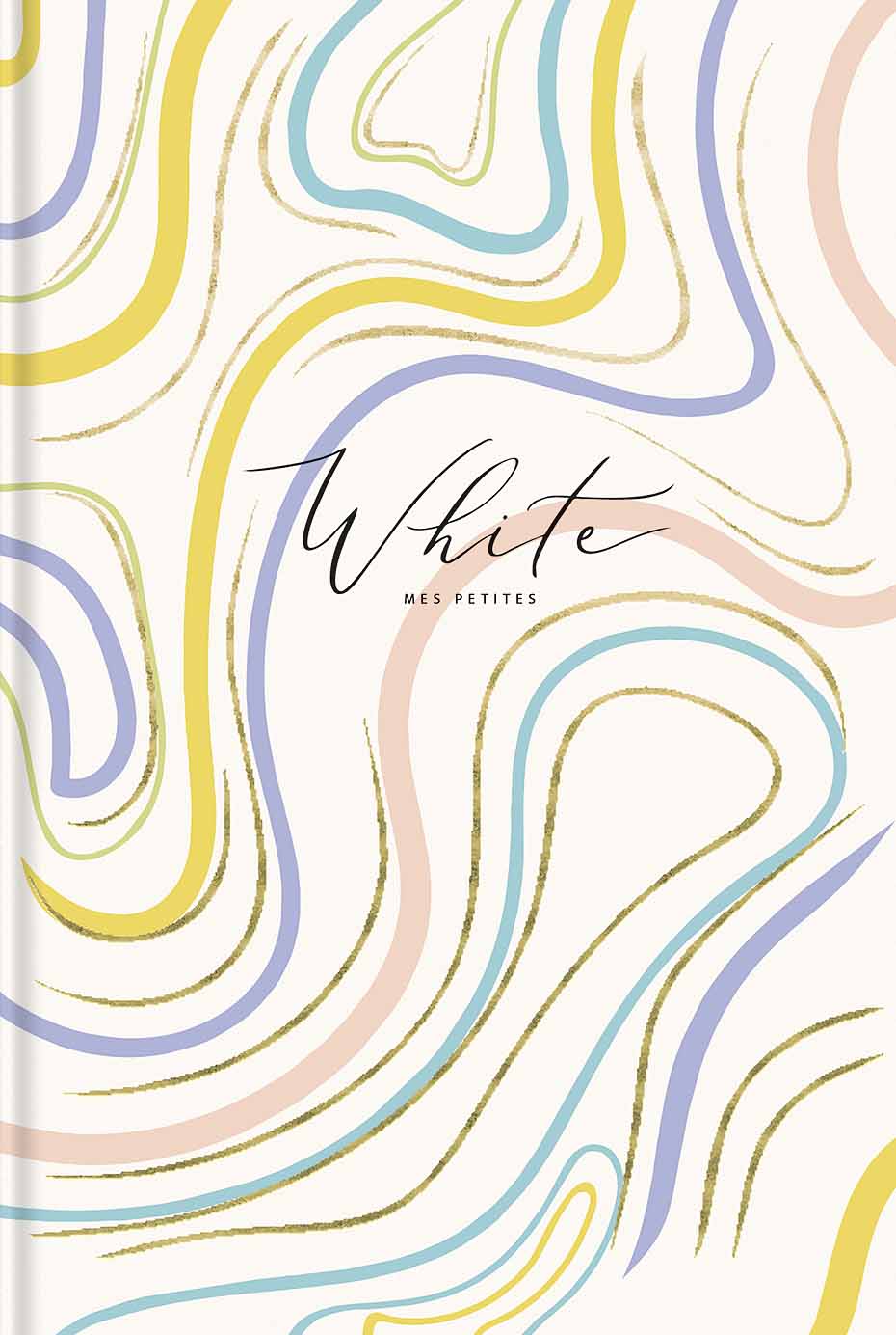 Блокнот В5 80 аркушів клітинка картонний інтегральна обкладинка, софт тач + тиснення
