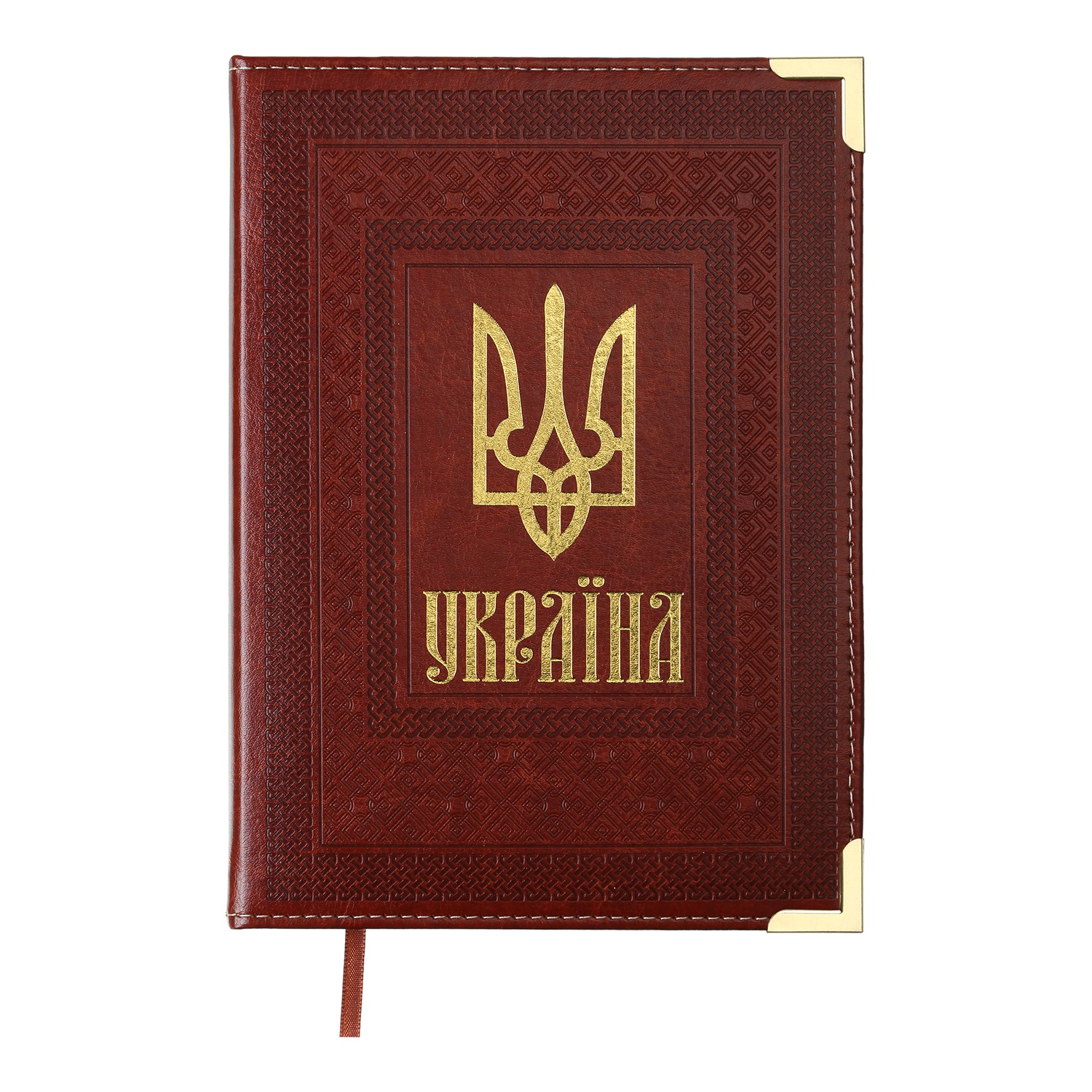 Щоденник А5 недатований лінія Statut світло-коричневий