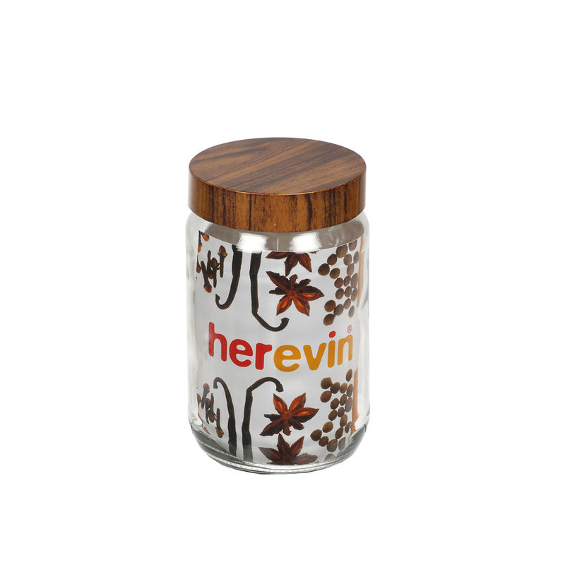 Банка скло «Herevin Woody» 0,66л