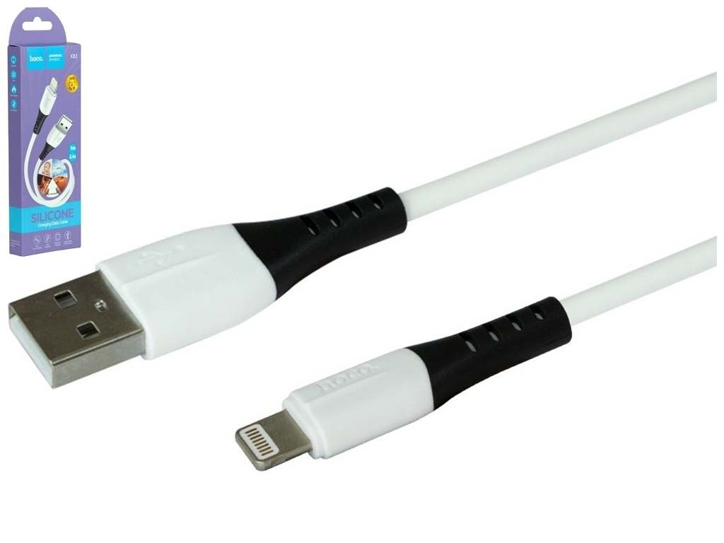 Кабель USB > lightning X82 1м white