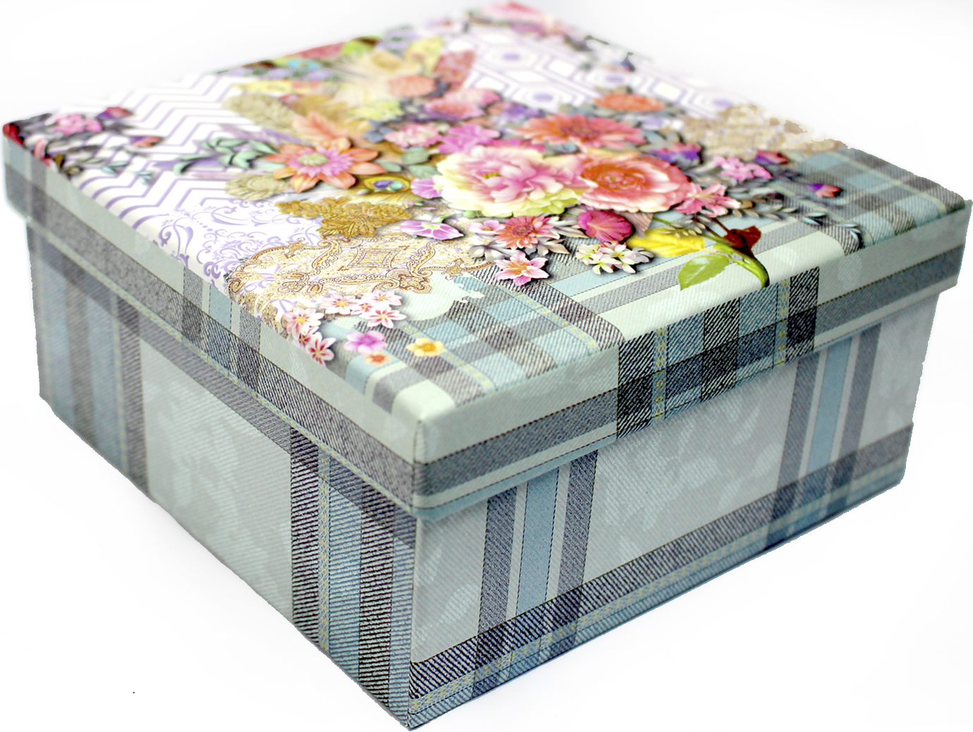 Коробка подарункова 15,5×15,5×7,5см