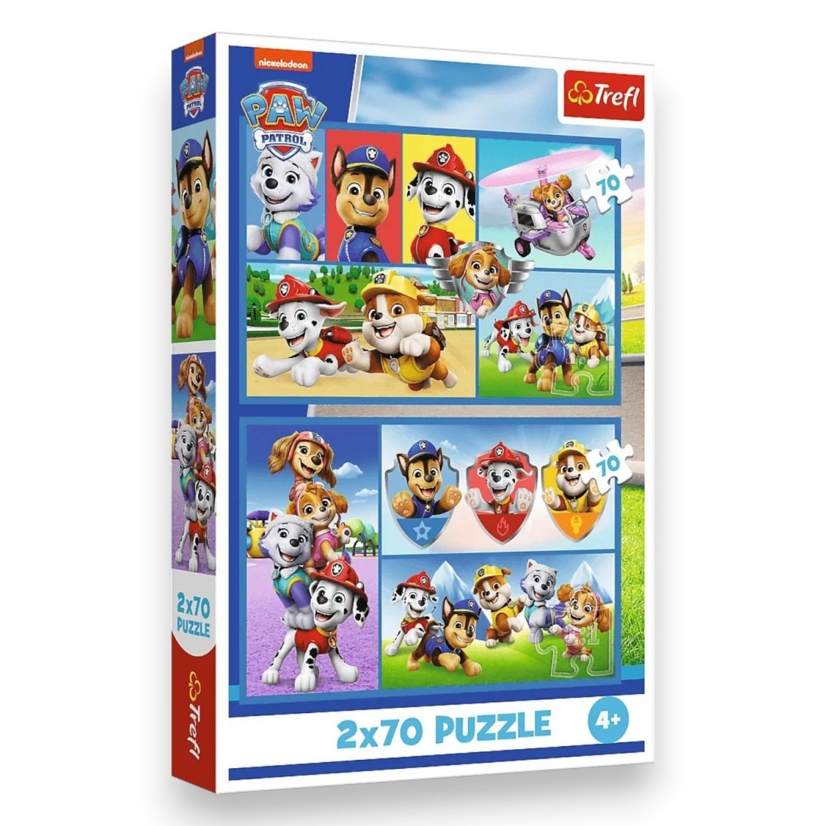 Пазли 2×70 елементів Paw Patrol Правила патруля