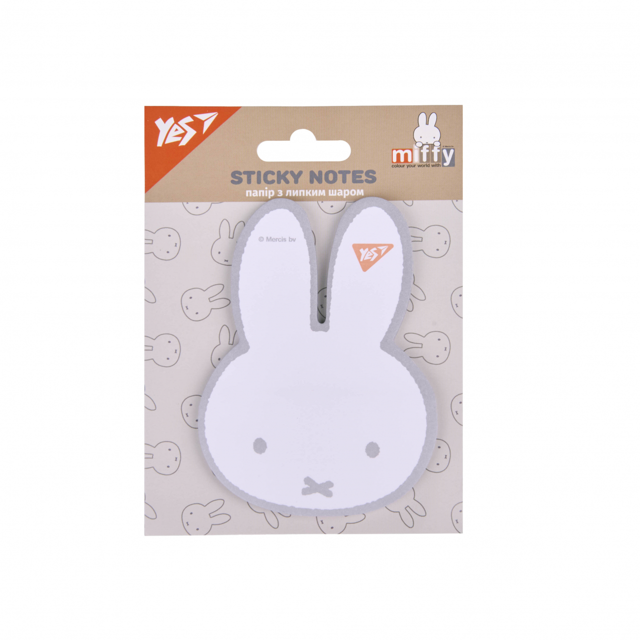 Блок/зам. липк. краєм фігурний 40 аркушів Miffy