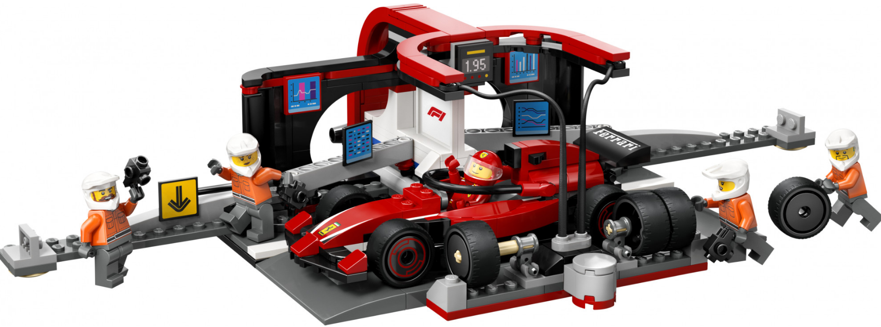 Конструктор City Піт-стоп і піт-екіпаж F1® з болідом Ferrari