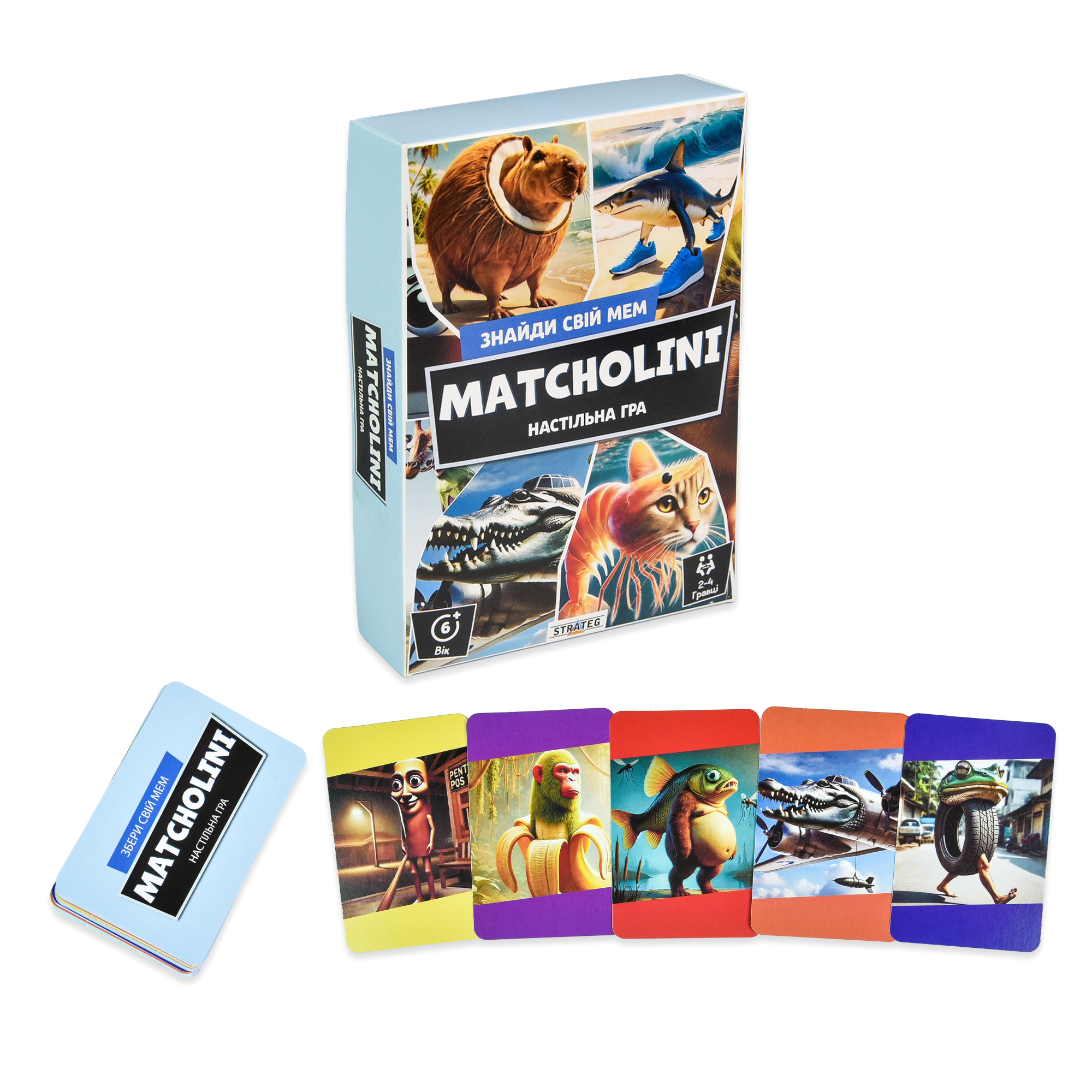 Гра настільна «MATCHOLINI» українською