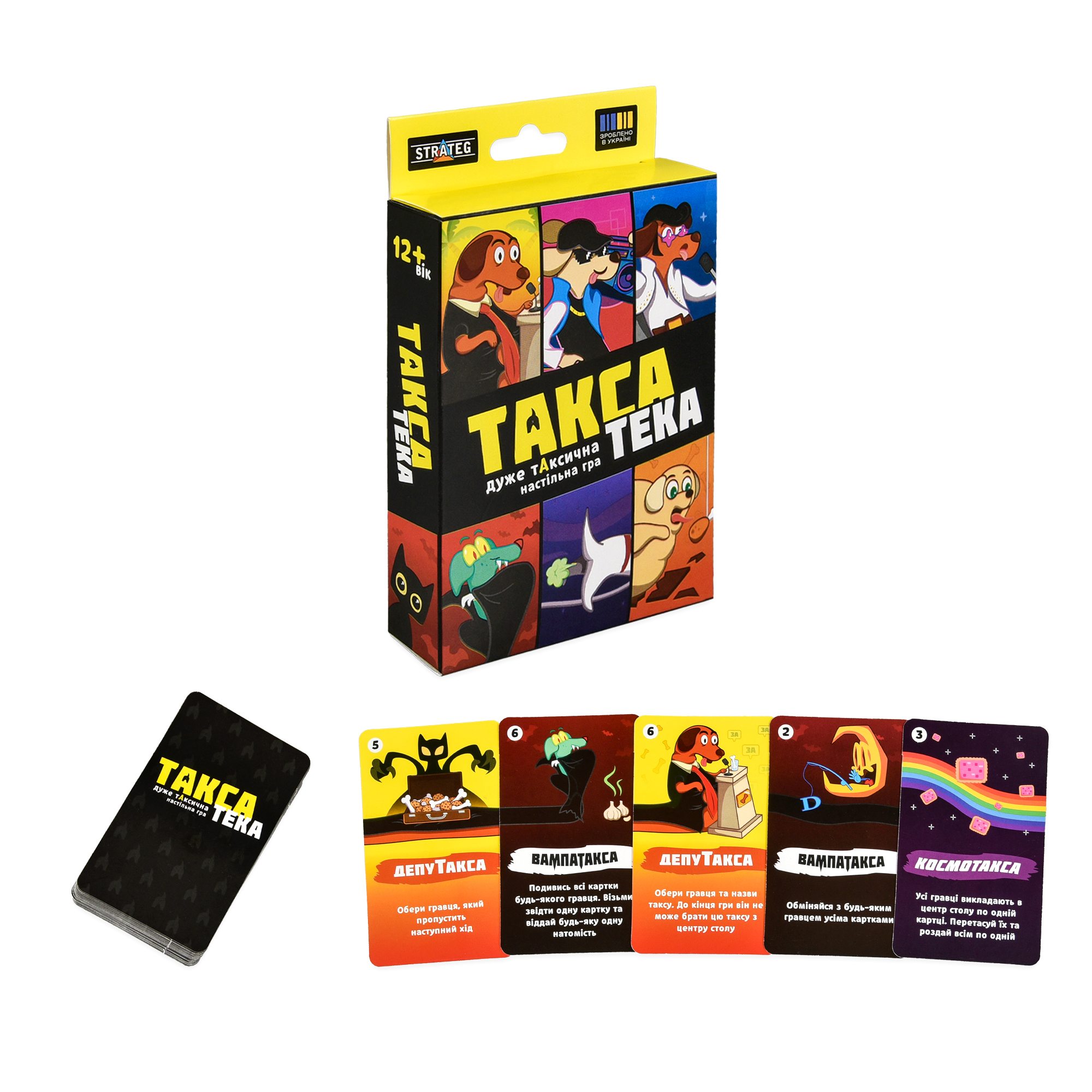 Гра настільна «Такса Тека» українською
