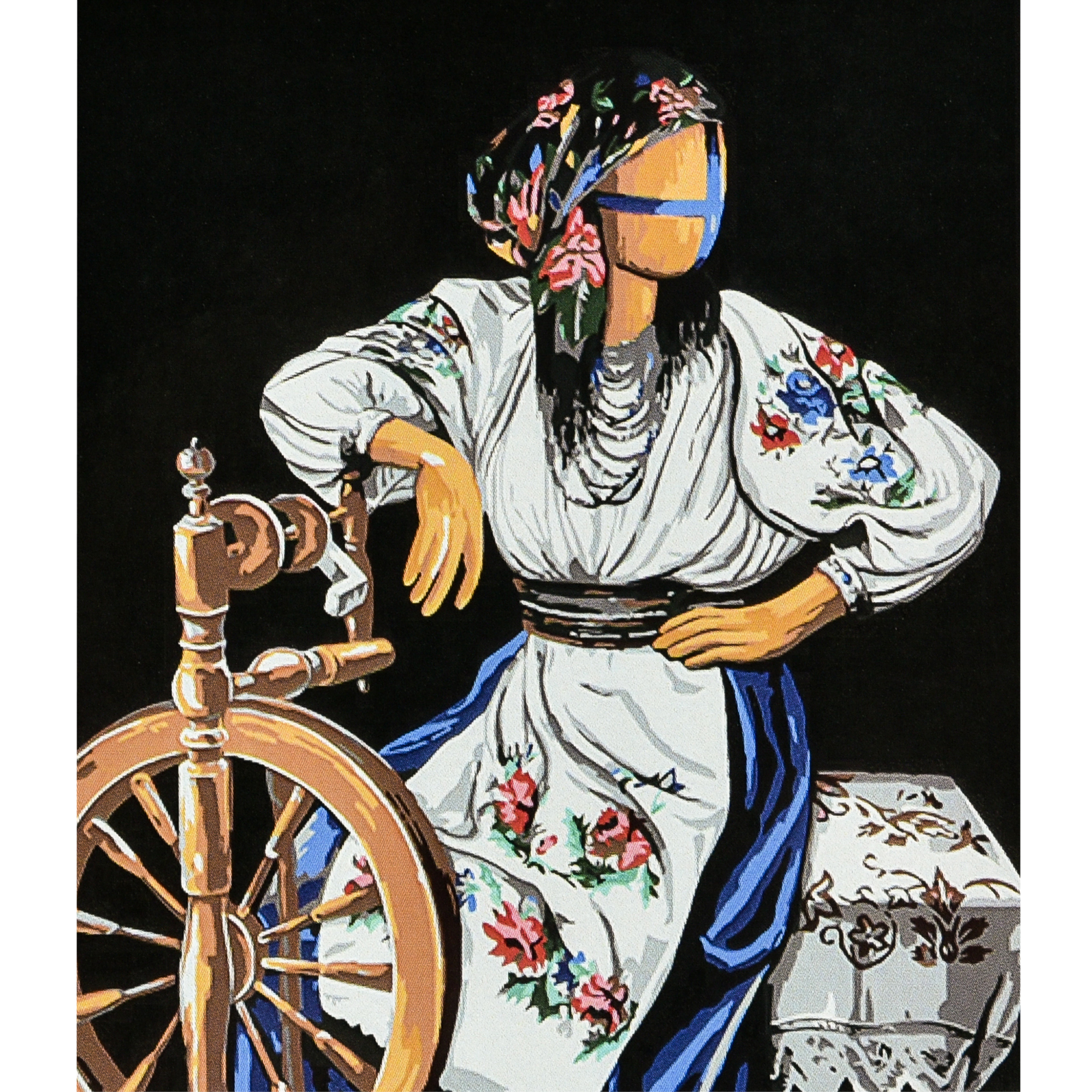 Картини по номерах «Пряля» 40×50см