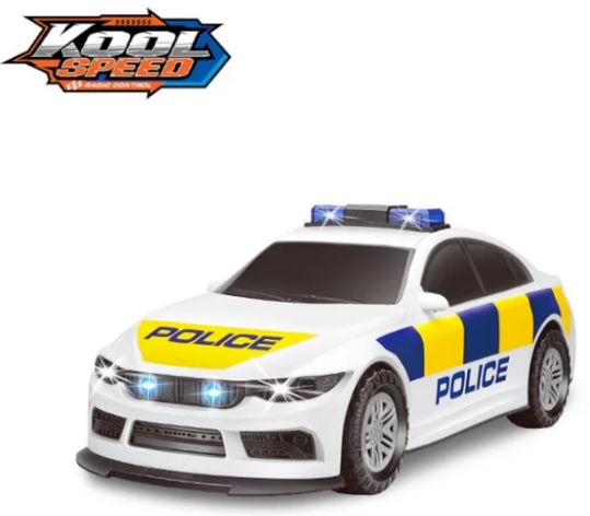 Машина інер-а «Kool Speed» Поліцейська, на бат-ці, світ., звук., 38,5×15×21см