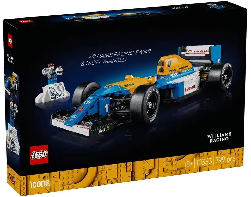 Конструктор Icons Williams Racing FW14B і Найджел Менселл