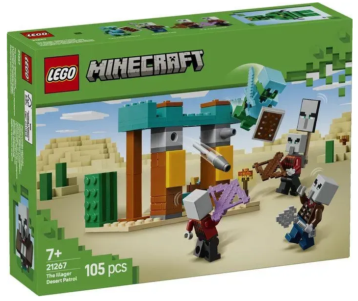 Конструктор Minecraft Пустельний патруль розбійника