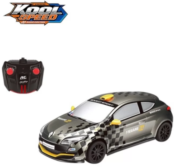 Машина RK (1:16) «Kool Speed» Renault Megane R.S. N4,на бат-ці, 35,8×19,6×16,5см