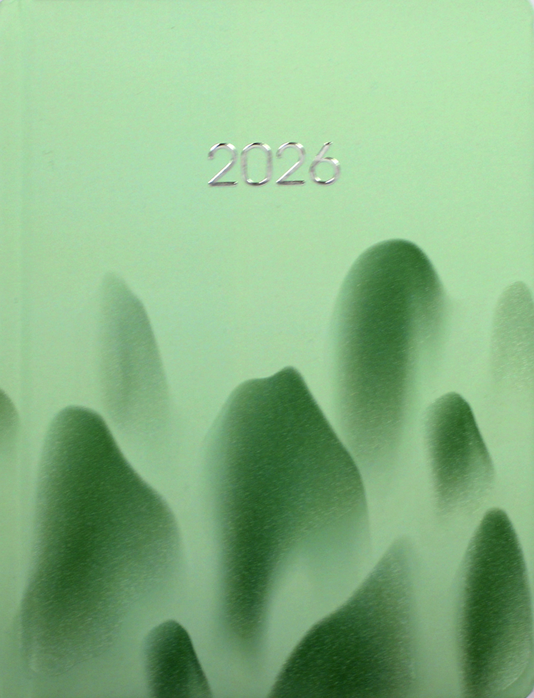 Щоденник А5 дат2026 зелений