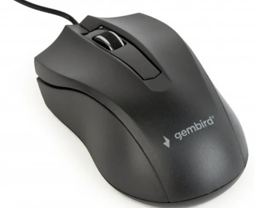 Мишка GEMBIRD MUS-3B-01 Black USB