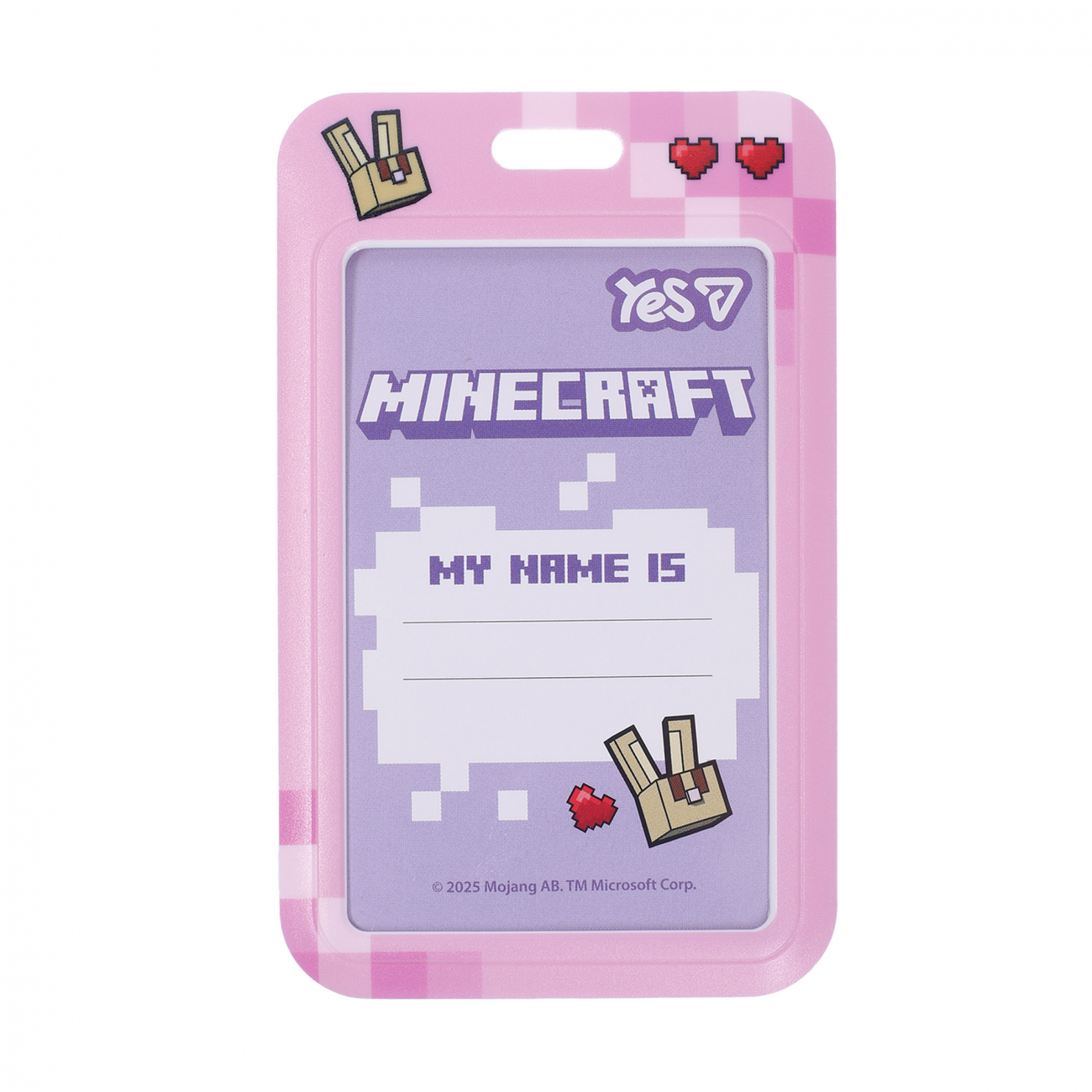 Бейдж Minecraft.Spring вертикальний, слайдер