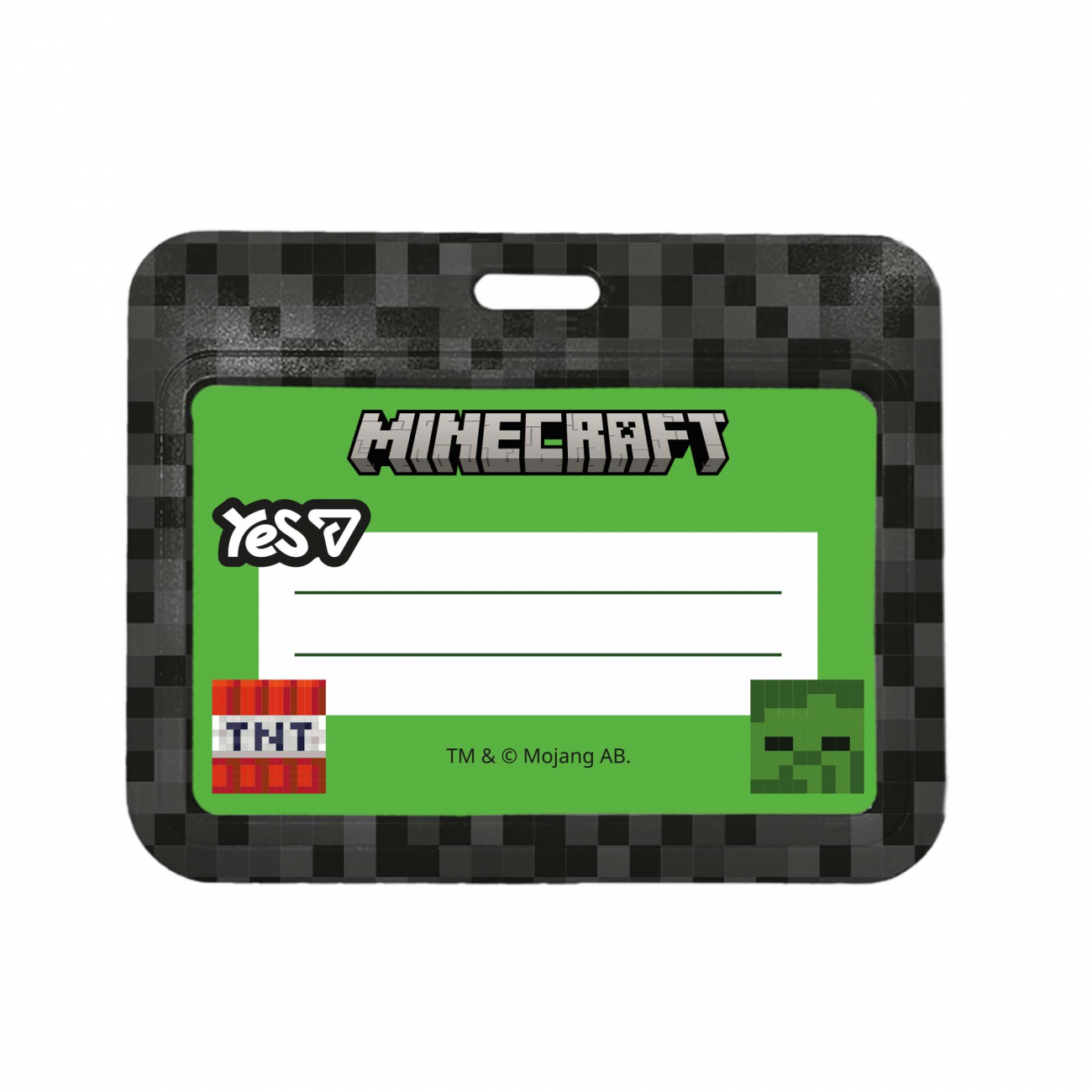 Бейдж Minecraft Heroes горизонтальний, слайдер