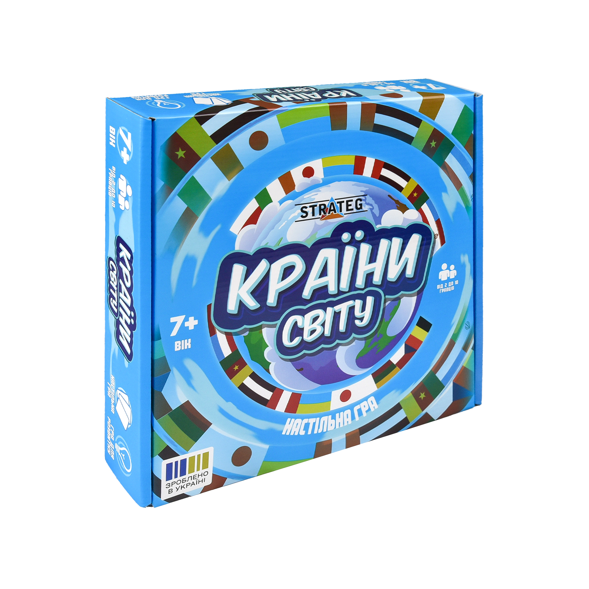 Гра настільна «Країни світу» українською