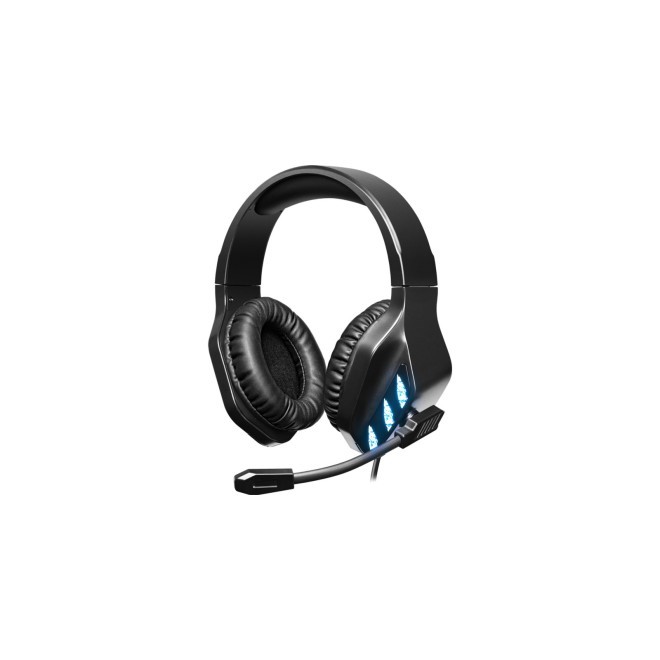 Навушники Defender Rival з регулятором гучн.2×3,5jack+USB black+мікрофон