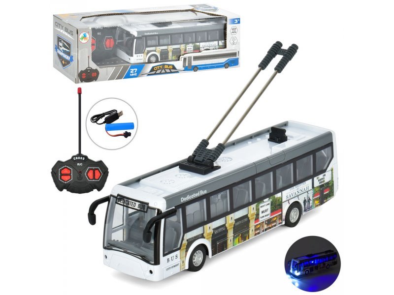 Автобус RK, 21см, світ., USB, світ., в коробці., 31,5×7,5×9,5см
