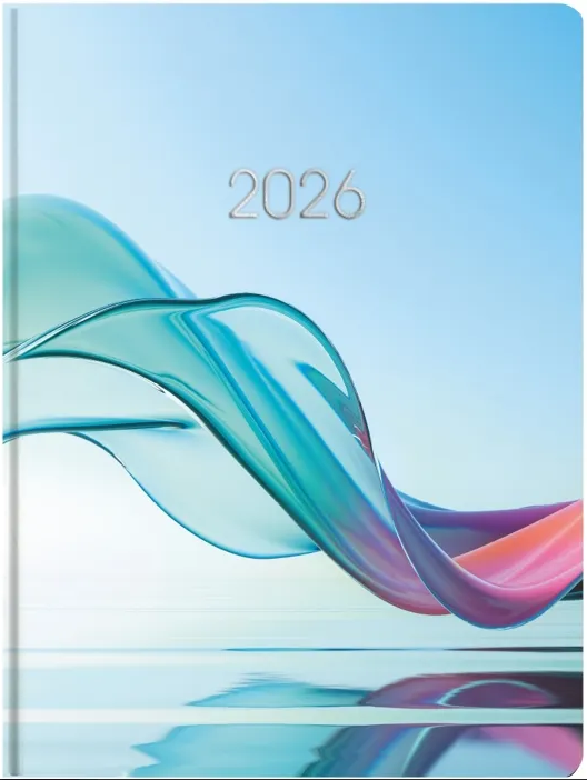 Щоденник А5 дат2026 синій
