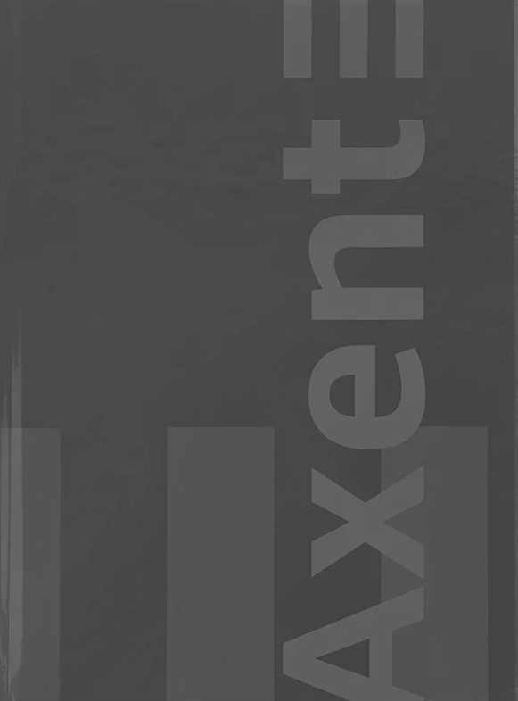 Книга-канцелярська А4 96 аркушів клітинка тверда обкладинка газ. «One colors» сіра