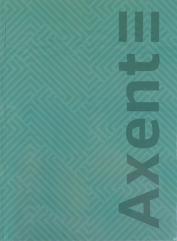 Книга-канцелярська А4 96 аркушів клітинка тверда обкладинка «Pattern» бірюзова