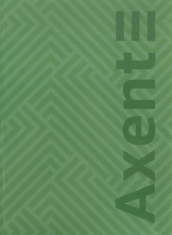 Книга-канцелярська А4 96 аркушів клітинка тверда обкладинка «Pattern» зелена