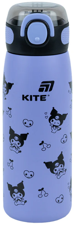 Термос з трубочкою металевий 0,6л Hello Kitty