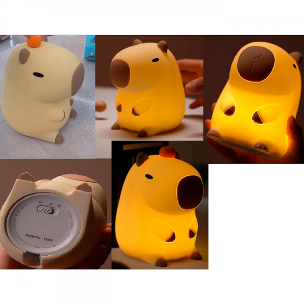 Нічник ігр-ий, USB заряд, в коробці, 11×12,5×9см