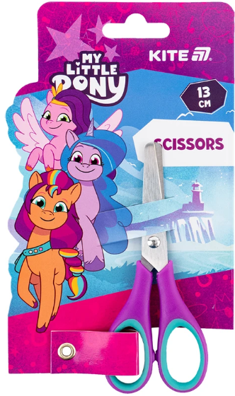Ножиці дитячі My Little Pony movie 13см гумові вставки